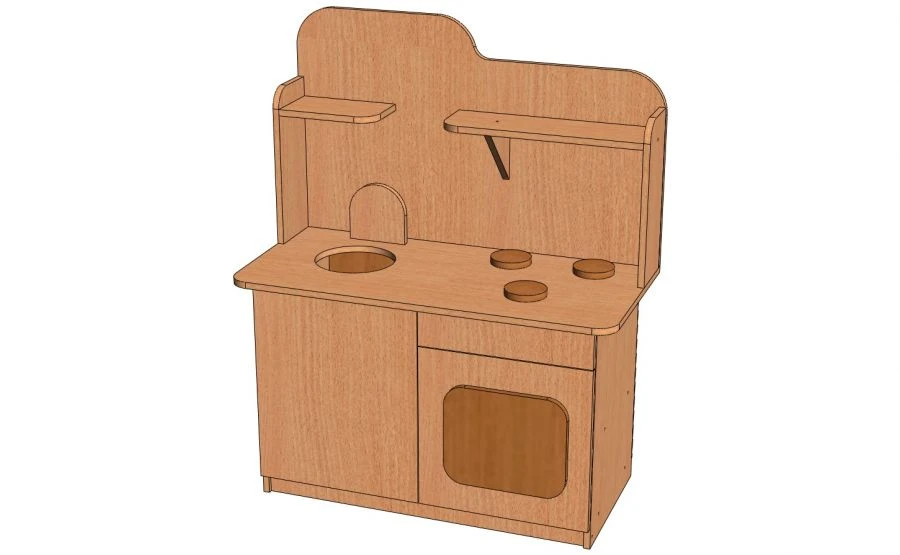 Kitchen Play Zone Furniture Set - Model IZ-K