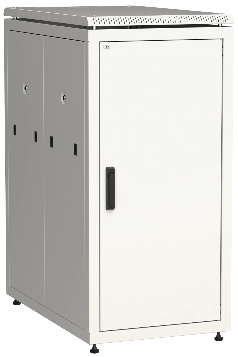 19" Network Cabinet LINEA N 28U 600x1000 mm Metal with Front Door LN35-28U61-M