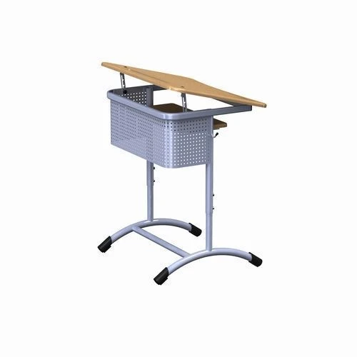 Single Student Desk MDF on Metal Frame for Growth Groups 1-7