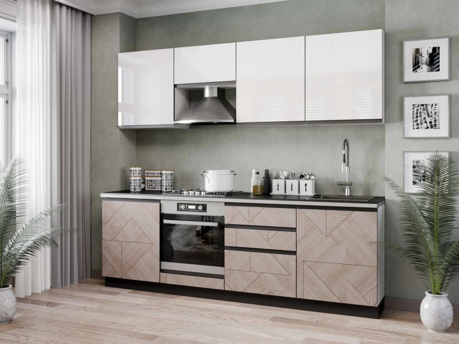 لوحة نهاية لجزيرة المطبخ بيضاء لامعة 722 مم - موريتي LD.297930.000