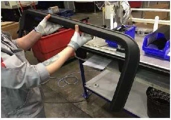 Rear Right Sliding Door Side Panel K0 for Lightweight Vehicles