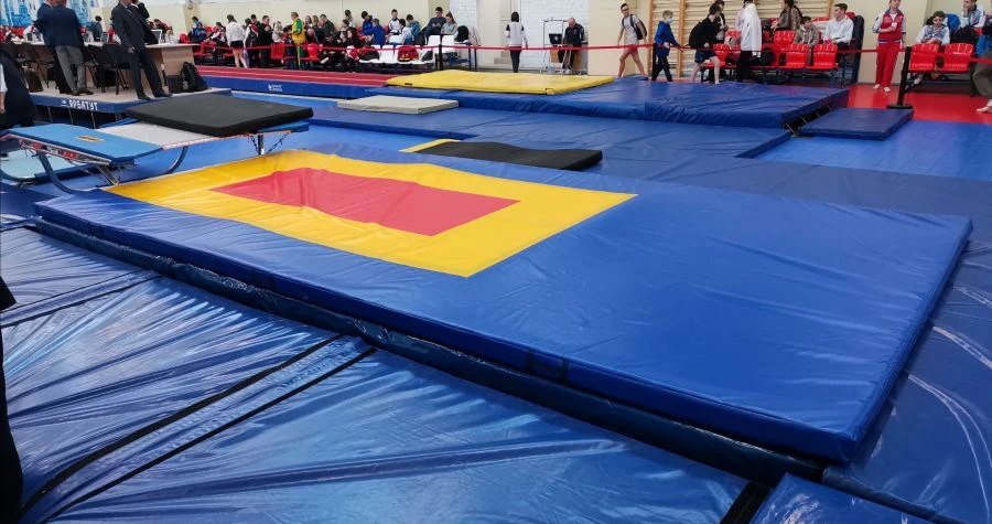 Competitive Landing Zone for DMT with Additional Mat, Acrosport AS-3012