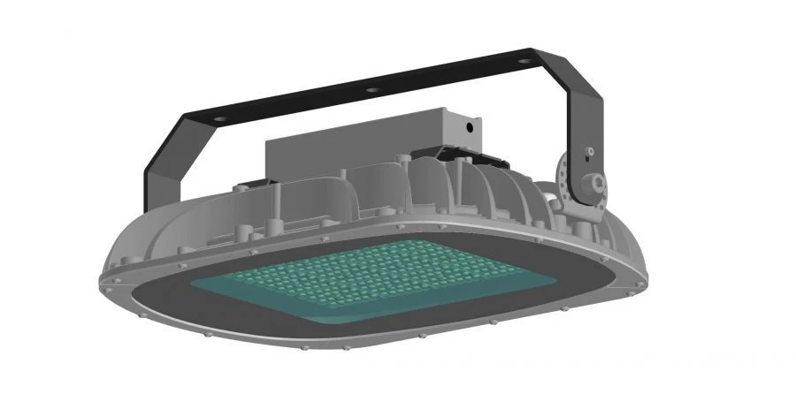 Outdoor LED Lighting Fixture for Streets and Highways: PR-DBU-54-043-100-381-140