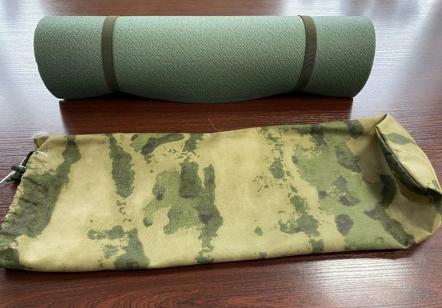 Insulating Thermal Mat with Olive Green Cover