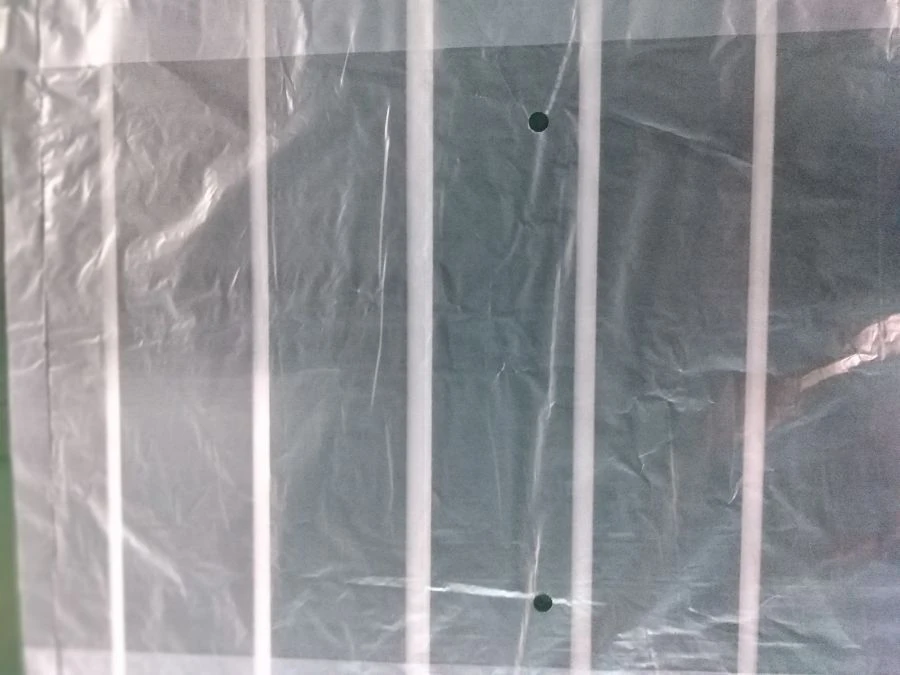 حقائب بولي إيثيلين متعددة الاستخدامات مع ثقوب