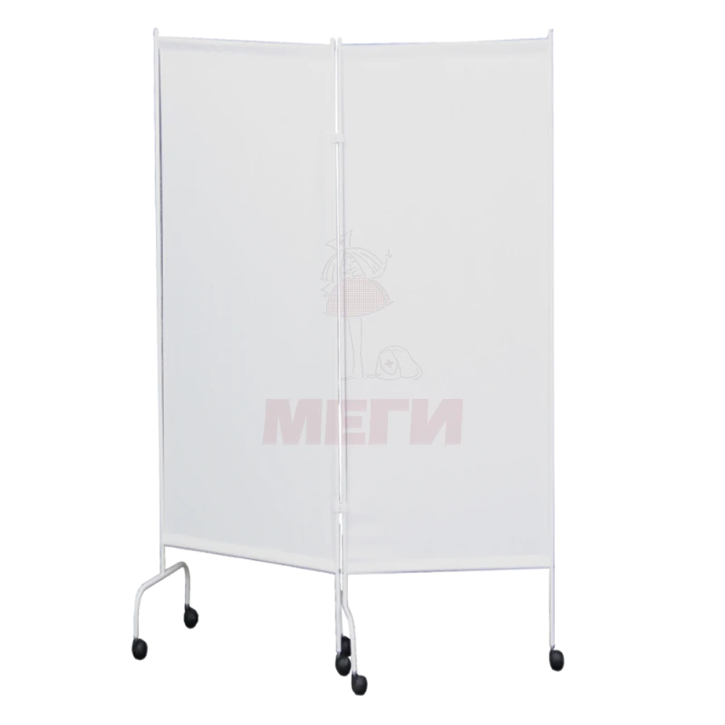 شاشة فصل طبية على عجلات، قسمين (MSK-2302)