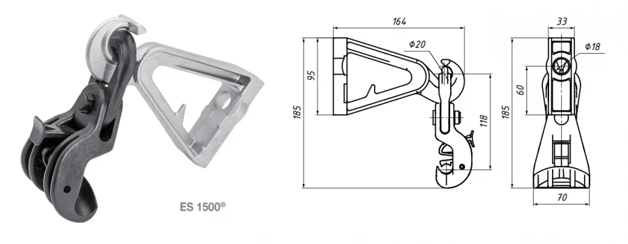 مجموعة التعليق الوسيطة لـ SIP-2 ES 1500