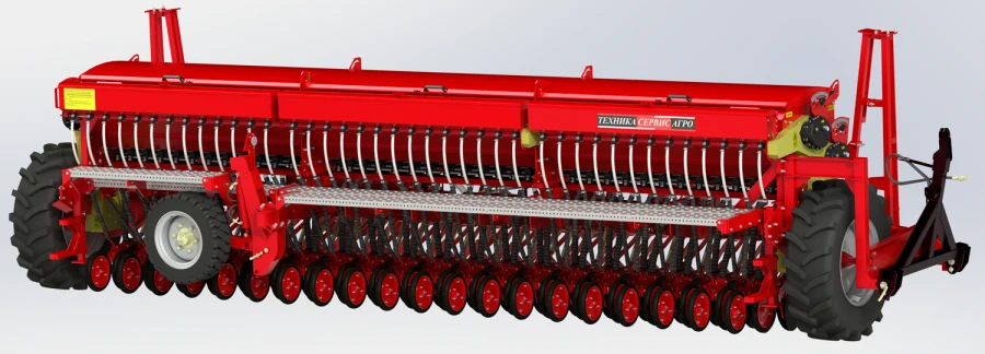 Seed Drill ZS-6 for Row Planting