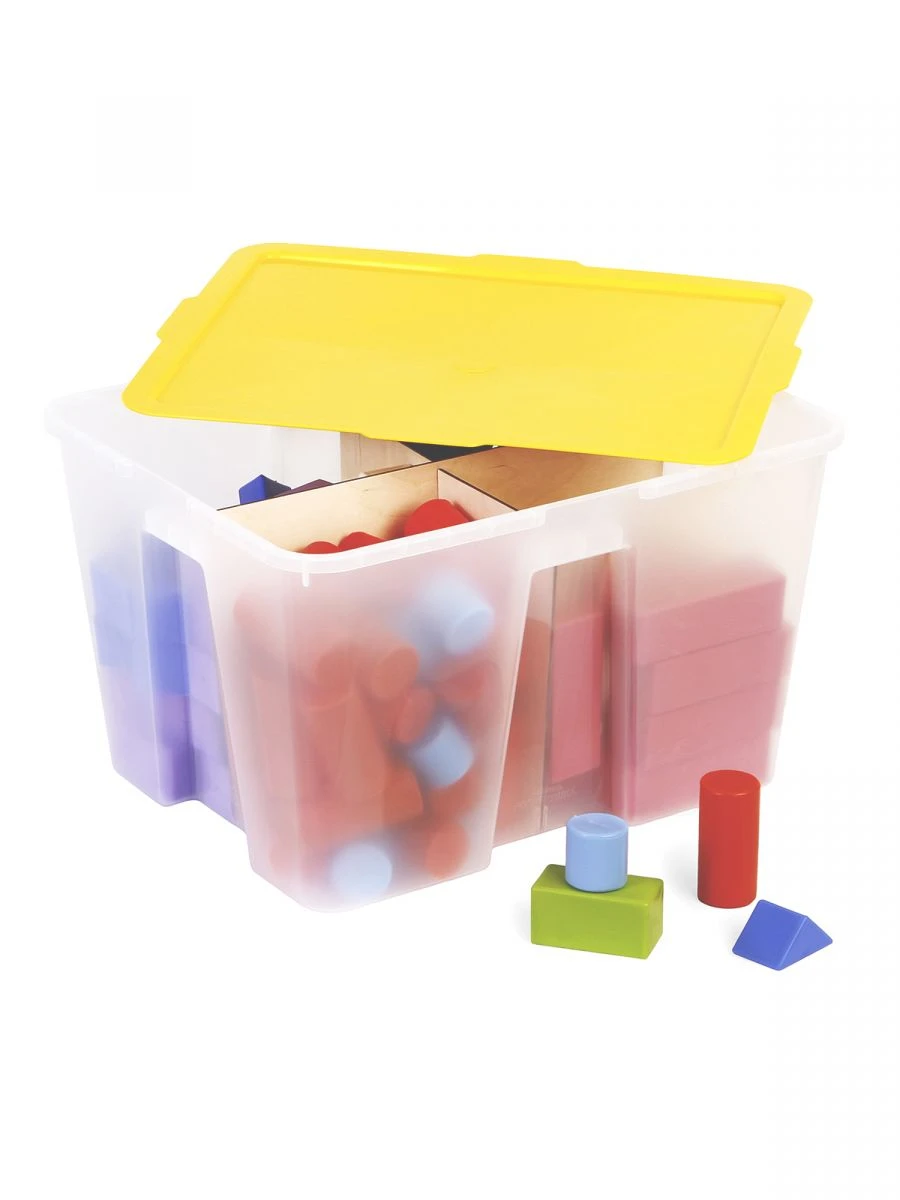 Educational Geometric Shapes Set - 80 Pieces