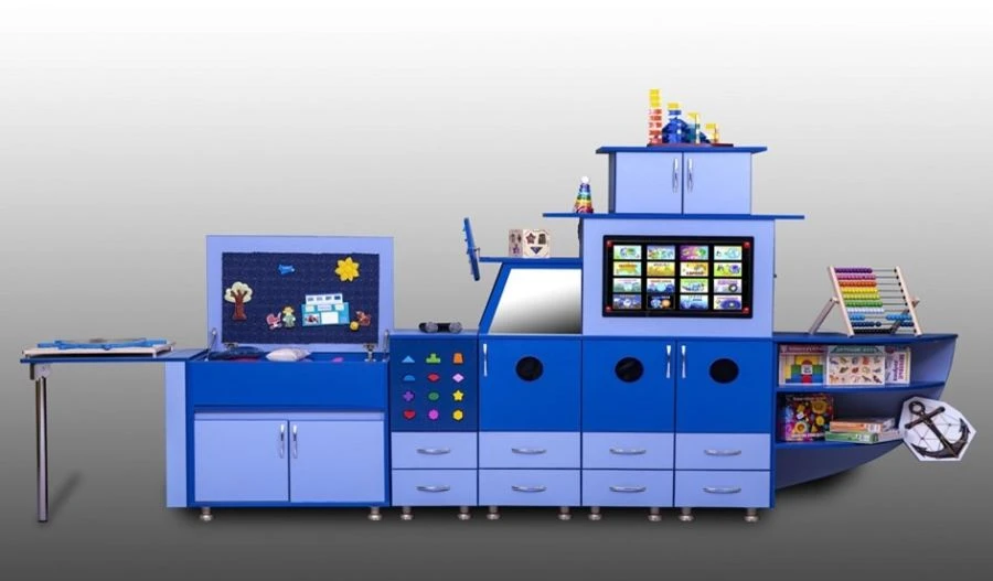 Interactive Speech Therapy Complex "Logopedic Schooner" Model "Boatswain" from "Kiselkovoe Tsarstvo" Series