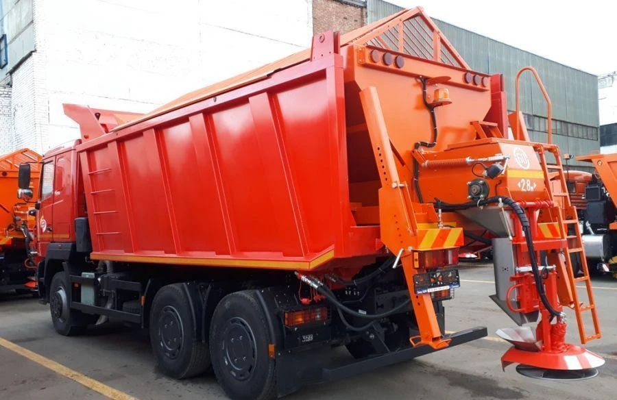 ED 244A1-02 Combined Road Machine on MAZ 650128 Chassis