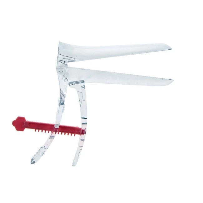 مرآة نسائية بوليمرية للاستخدام لمرة واحدة كوسك رقم 1 (S) مع قفل دوار مركزي