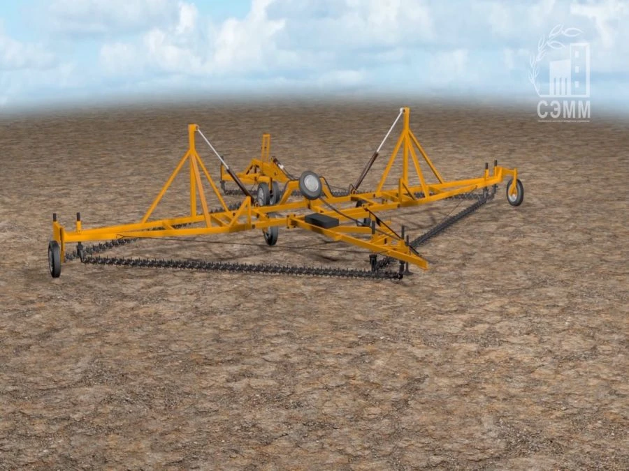 مروحة السلسلة BЦ-12 لتهيئة التربة