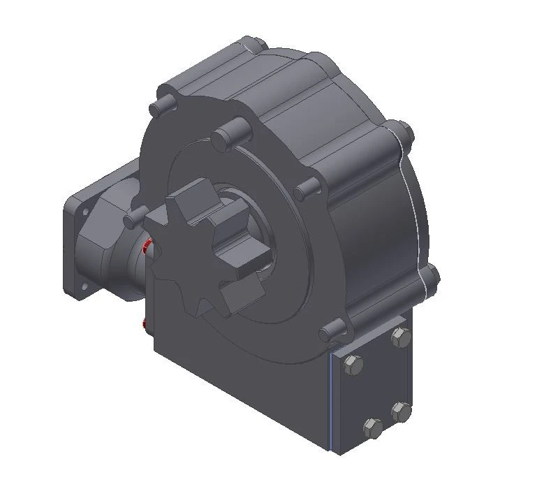 Grader Blade Rotation Gearbox DZ-98.29.00.000