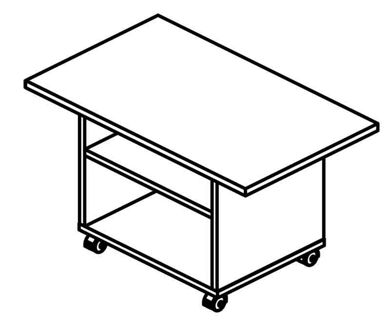 طاولة قهوة أنيقة 8014 من سلسلة غالانت