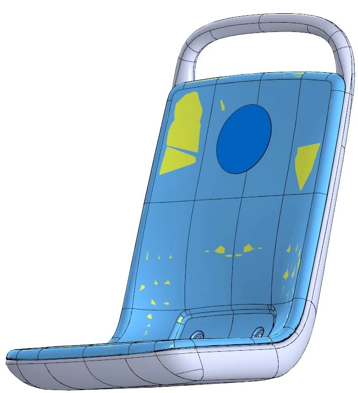 مقعد الركاب المركب لوسائل النقل الحضرية - SPG-11-5299.200-21