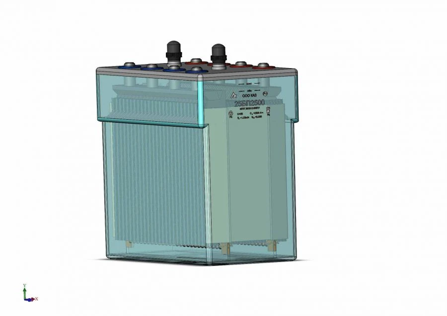 Stationary Lead Acid Battery 25BП2500 (25GroE2500)