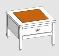 Induction Stool Cooker ETK-I-F Art. No. 7008