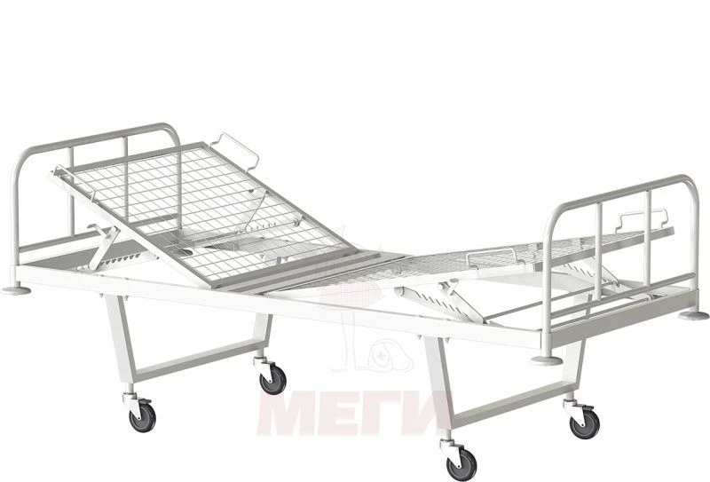 Functional Two-Section Medical Bed KФ2-01-МСК(МСК-102)