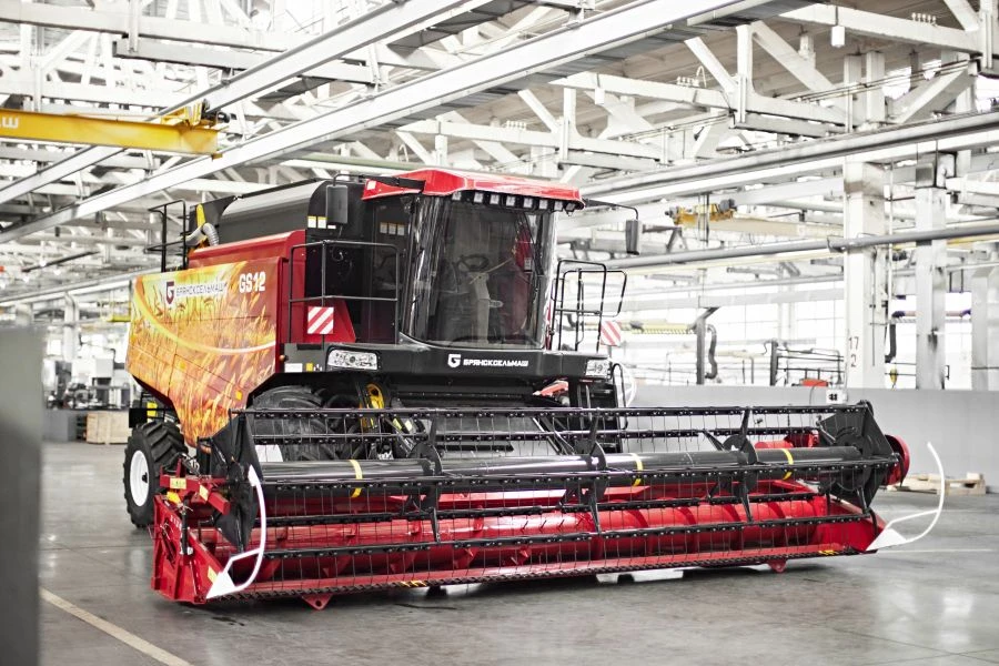 Self-Propelled Grain Harvester KZS-1218-35
