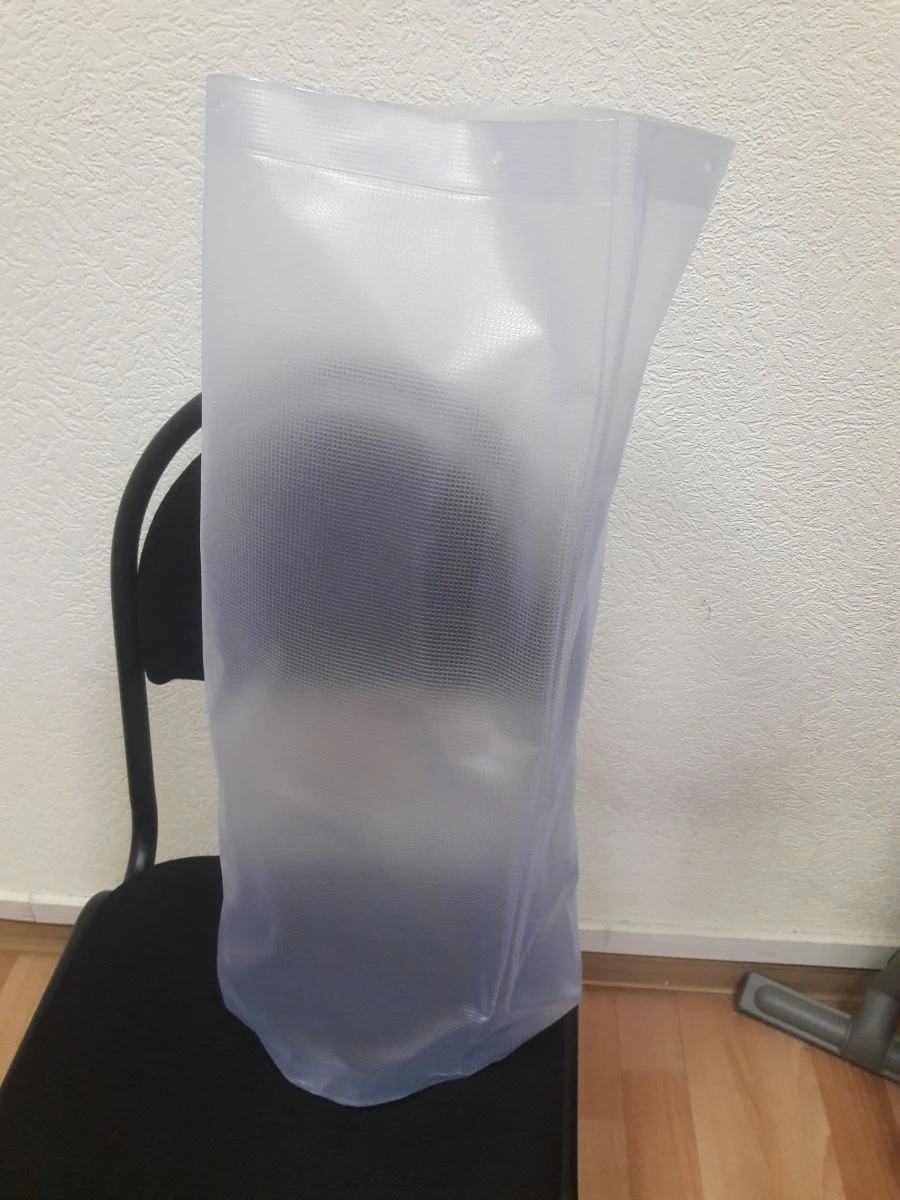 Soft Waste Disposal Container for DUK Device