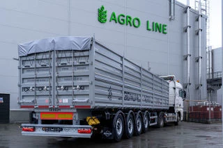 Semi-trailer grain carrier BONUM 928111 (modification 928111-09) AxTrM