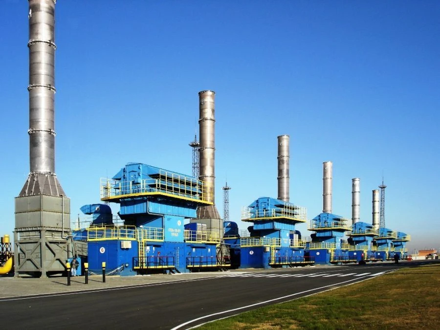 وحدة الضغط الغازي "أورال" 12 ميغاوات لمحطات الضغط