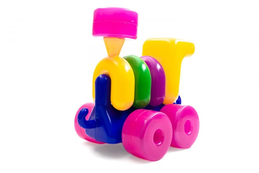 Rainbow Train Toy 1/13