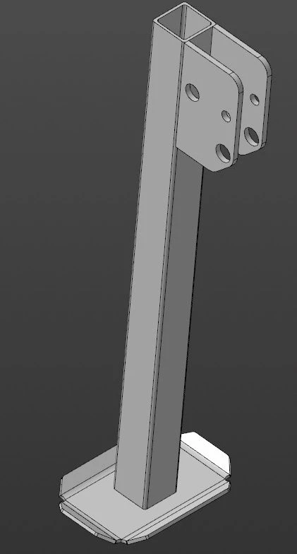 Rear Support Leg EC 10000 Shift