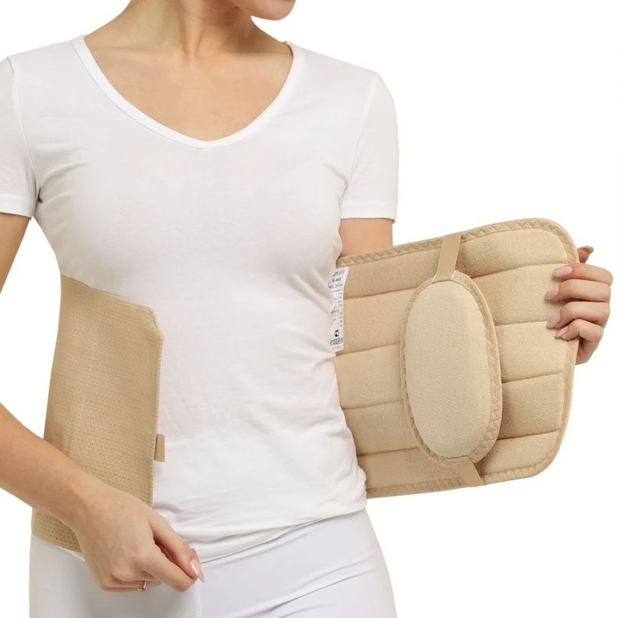 Abdominal Wall Hernia Support Bandage for Postoperative Care - Kreit B-440