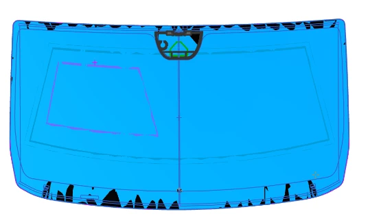 Windshield GAZ NN (Color C+C) Code 00223LFW00006