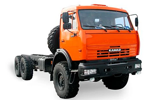 Chassis with installed engine (without cab) KAMAZ-43118-24