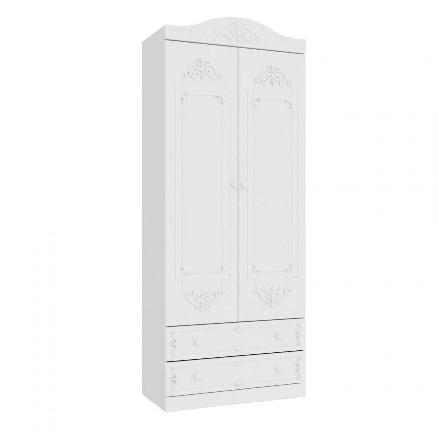 خزانة ذات بابين كارينا LD.525030.000 (أبيض)