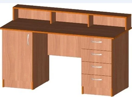 Classroom Desk with Optional Accessories