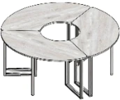 Metal Office and Home Table S.MK.1