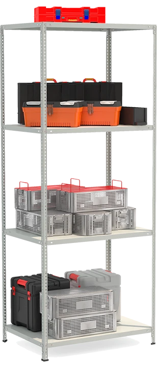 STF Model 1074-2.5 Heavy-Duty Metal Shelving Unit