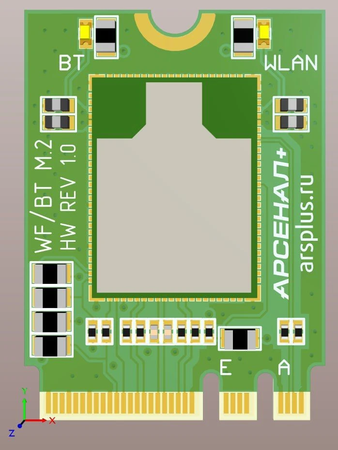 WiFi/BT Adapter M.2 for Computing Devices - PMTL.469535.003