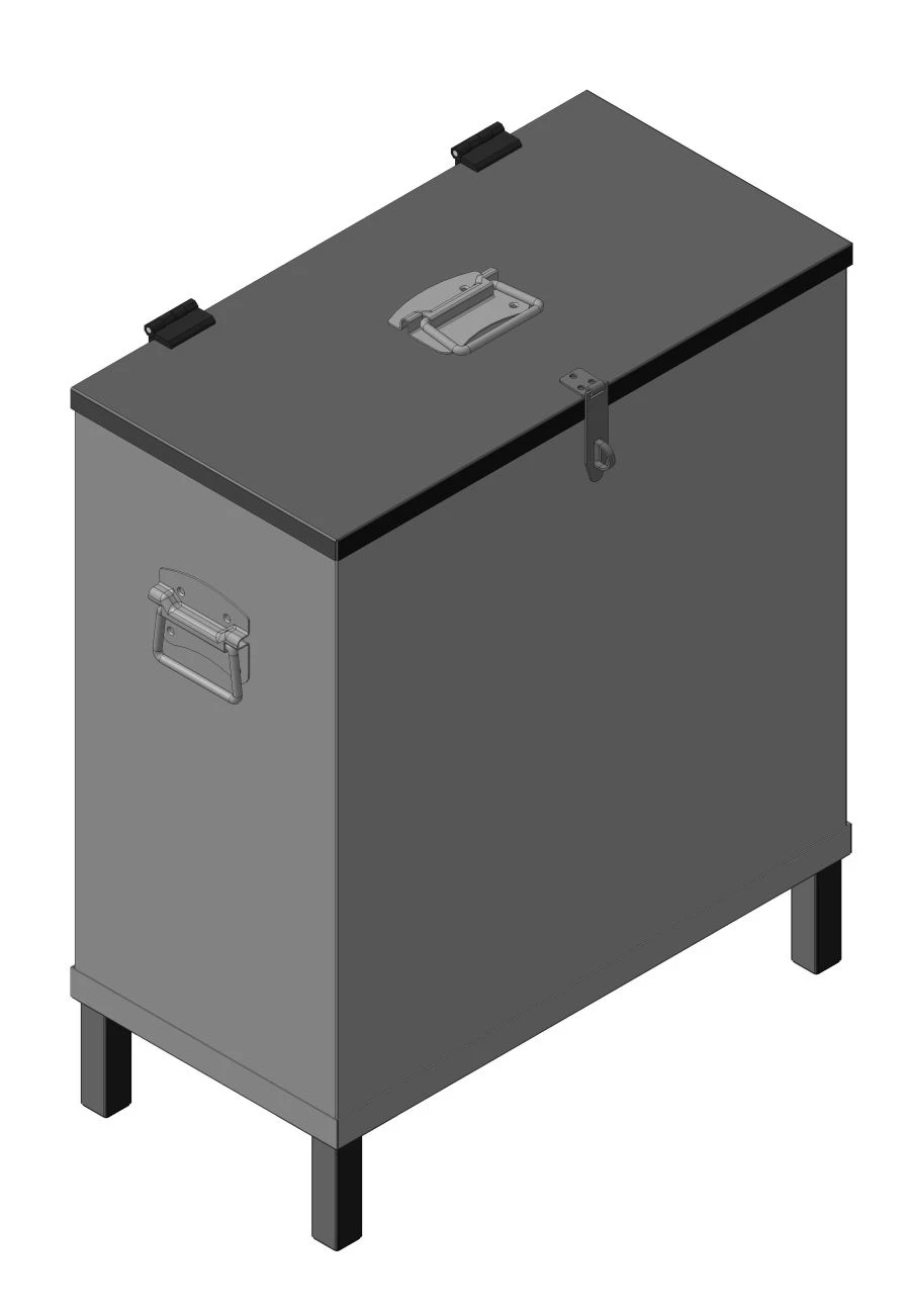 Storage Container for Rags - Model 1727