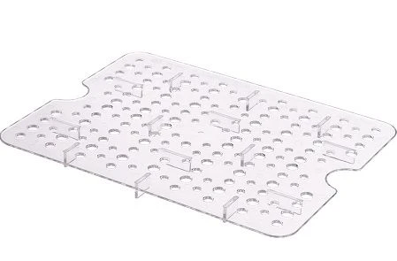 شبكة حاوية من البولي كربونات "حاوية غاسترو 1/2" (شفافة)