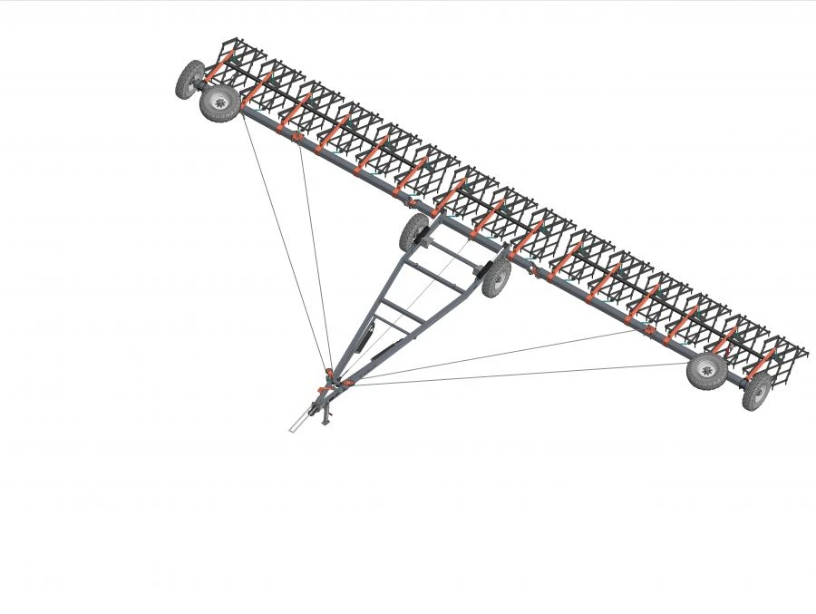 Medium Tooth Harrow BСЗ-21 for Soil Preparation