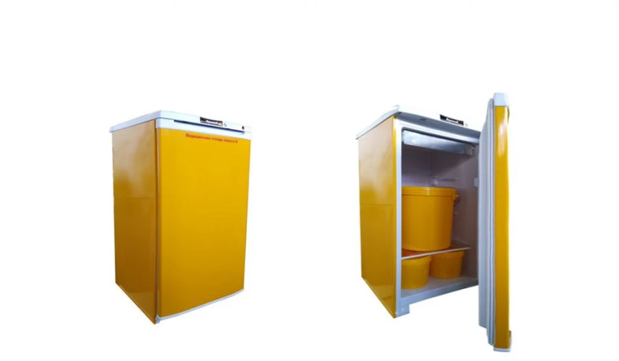 Medical Waste Refrigerator "Saratov-505M" with Disinfection Lamp