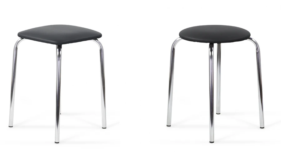 طاولة مستديرة ومربعة للعمل والراحة القصيرة