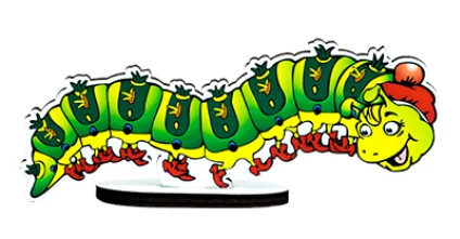 Interactive Caterpillar Toy for Storytelling - FIFA Character