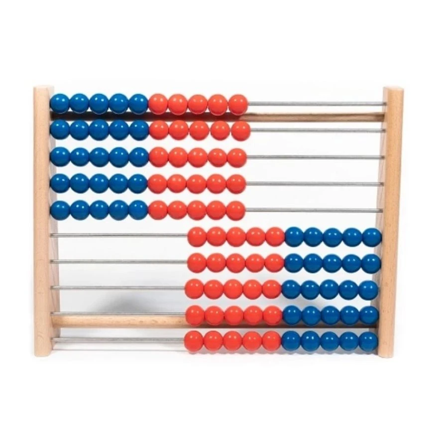 Vertical Abacus for Tabletop Use