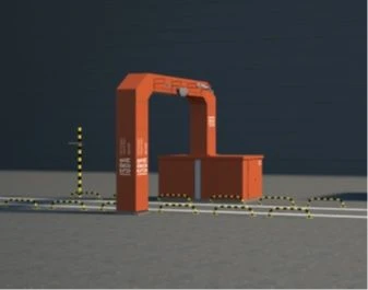 نظام الفحص عالي الأداء للبضائع والمركبات ISB-A