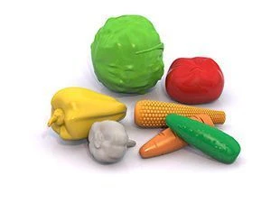 Vegetable Set with 7 Pieces for Kids