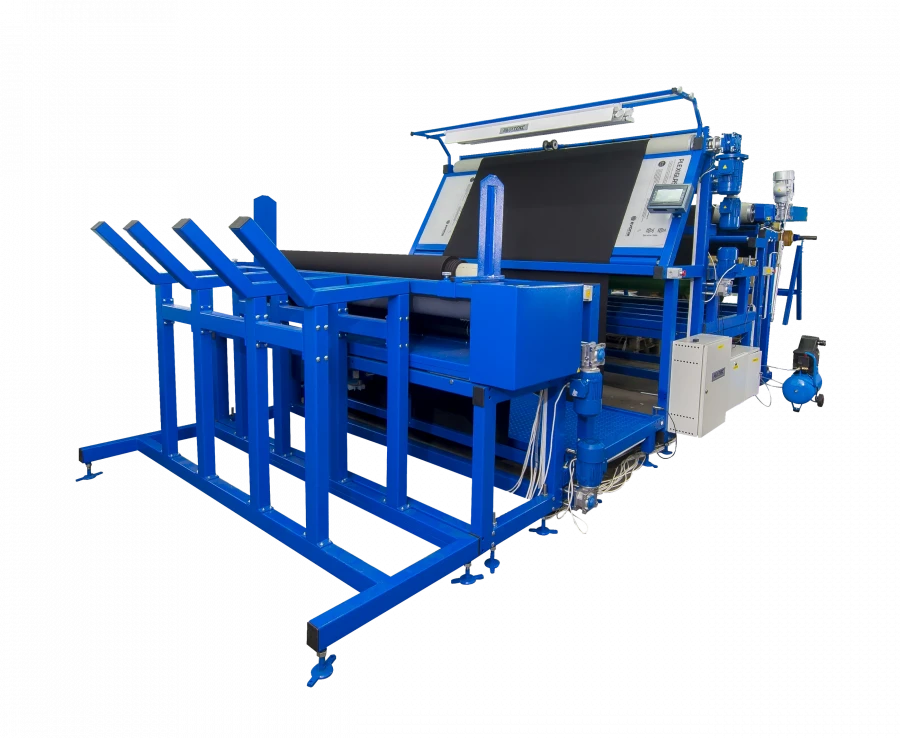 Measuring and Rewinding Machine Model B02.18 for Knitted Fabrics