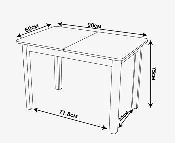 طاولة طعام قابلة للتمديد للطبخ - جاز PR-M OS/OS 04 VN