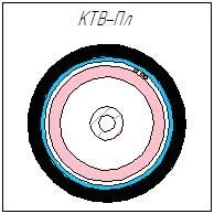 كابل الاهتزاز الكهربائي الثلاثي كتي في-بل
