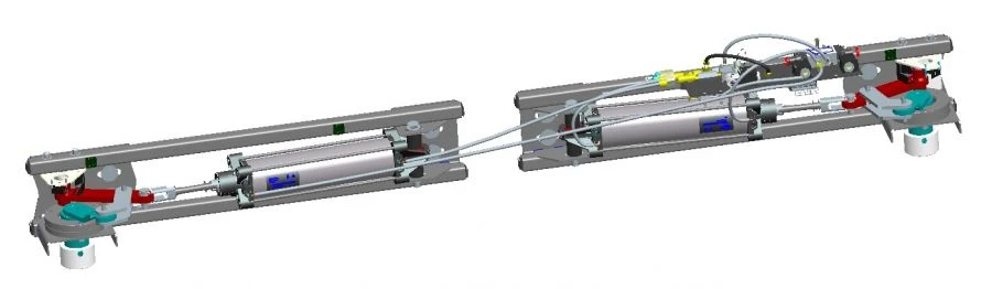 Pneumatic Actuator for Vehicle Doors 40N3R63/215T1B001